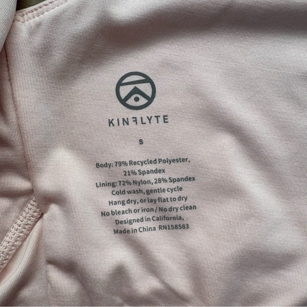 Kinflyte Adjustable Posture Correcting Pink Sports Bra Size S - Picture 5 of 8